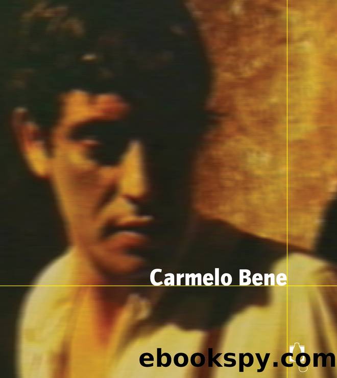 Carmelo Bene by Cosetta Saba