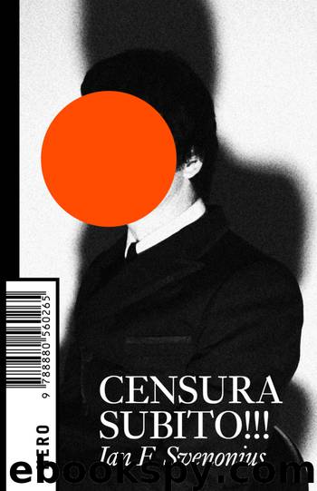 Censura Subito!!! by Ian Svenonius