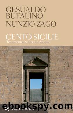 Cento Sicilie by Bufalino Gesualdo & Zago Nunzio & Nunzio Zago