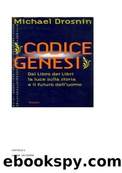 Codice Genesi by Michael Drosnin