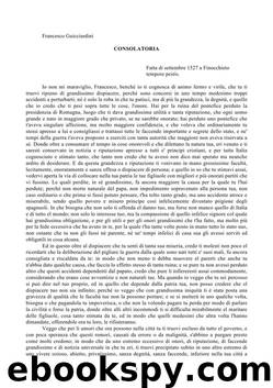 Consolatoria by Francesco Guicciardini