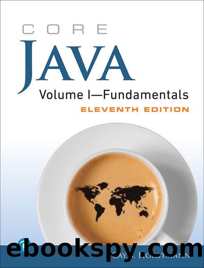 Core Java Volume I--Fundamentals, 1 by Cay S. Horstmann