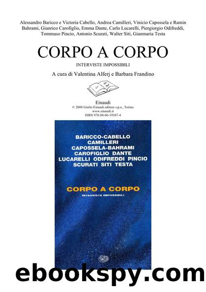 Corpo a corpo by Autori Vari