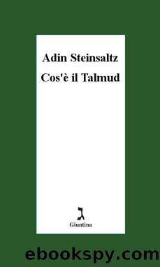 Cos'Ã¨ il Talmud by Adin Steinsaltz
