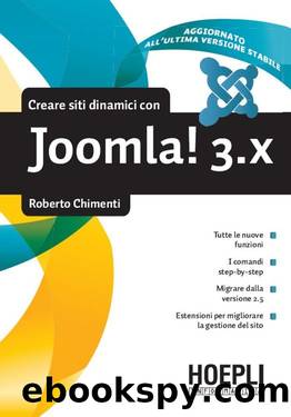 Costruire siti dinamici con Joomla! 3.x (Italian Edition) by Roberto Chimenti