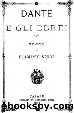 Dante e gli ebrei by Flaminio Servi