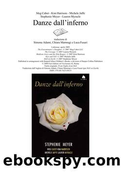 Danze dell'inferno by Stephanie Meyer