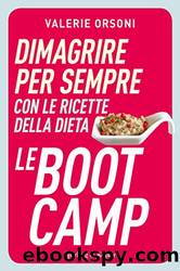 Dimagrire per sempre con le ricette della dieta LeBootCamp by Valérie Orsoni