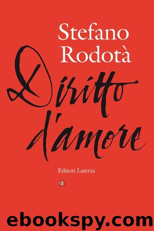 Diritto d'amore by Stefano Rodotà