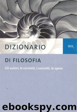 Dizionario di filosofia by AA.VV