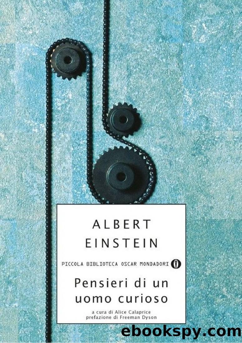 Einstein Albert - 1999 - Pensieri di un uomo curioso by Einstein Albert