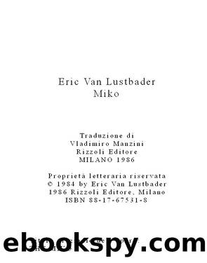 Eric Van Lustbader by Eric Van Lustbader