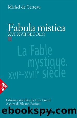Fabula mistica by Michel de Certeau