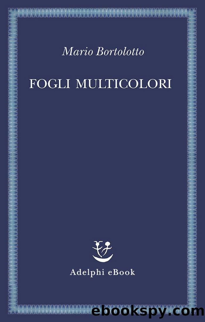 Fogli multicolori by Mario Bortolotto