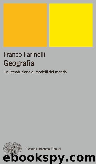 Geografia by Franco Farinelli