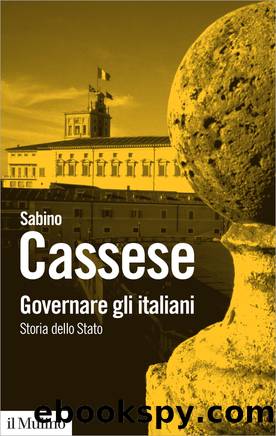 Governare gli italiani by Sabino Cassese;