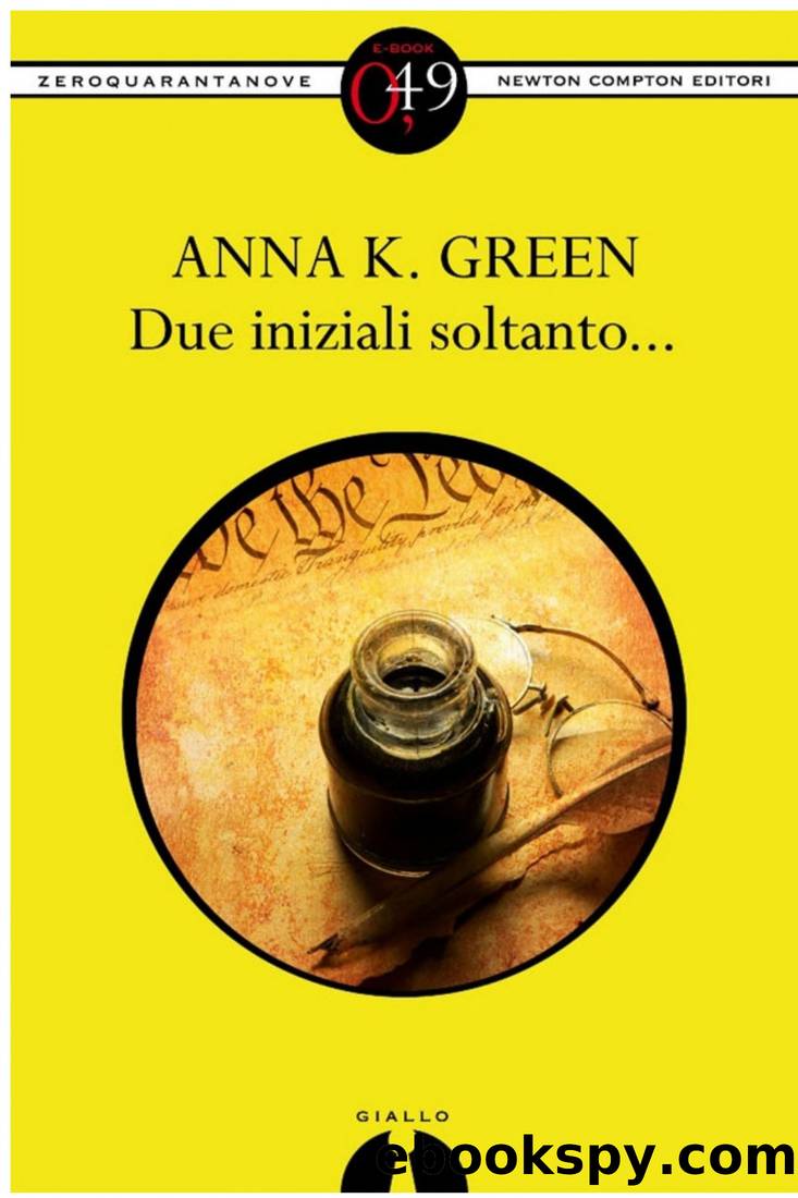 Green Anna K. - 1939 - Due iniziali soltanto... by Green Anna K
