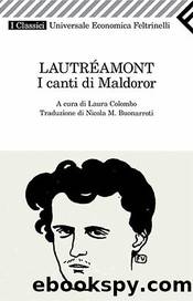 I canti di Maldoror by Lautréamont Ducasse Isidore