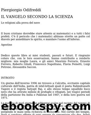 IL VANGELO SECONDO LA SCIENZA by Piergiorgio Odifreddi