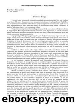 Il Servitore Di due Padroni by Carlo Goldoni