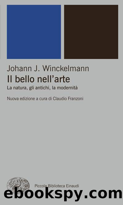 Il bello nell'arte by Johann J. Winckelmann