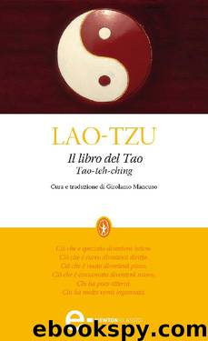 Il libro del Tao by Lao Tzu