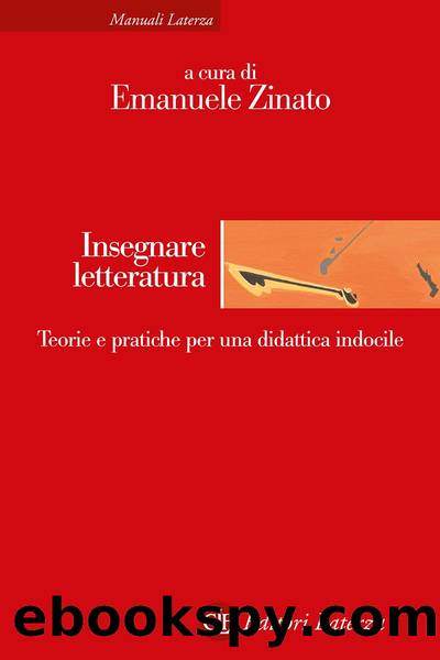 Insegnare letteratura by Emanuele Zinato
