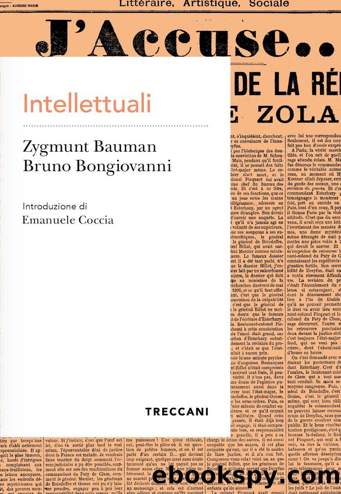 Intellettuali by Zygmunt Bauman & Bruno Bongiovanni