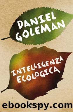 Intelligenza Ecologica by Daniel Goleman