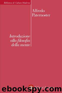 Introduzione alla filosofia della mente (Italian Edition) by Alfredo Paternoster