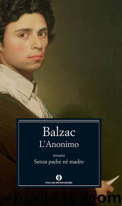 L'Anonimo by Balzac Honore de