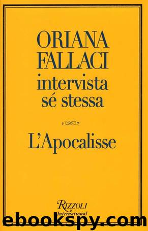 L'Apocalisse by Oriana Fallaci
