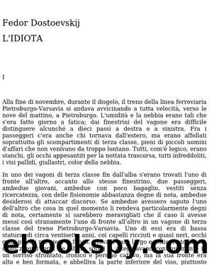 L'IDIOTA by Fyodor Dostoyevsky