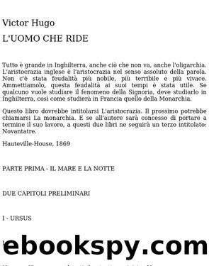L'UOMO CHE RIDE by Victor Hugo