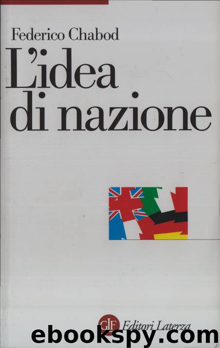 L'idea di nazione by Federico Chabod