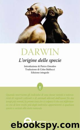 L'origine delle specie per selezione naturale by Charles Darwin