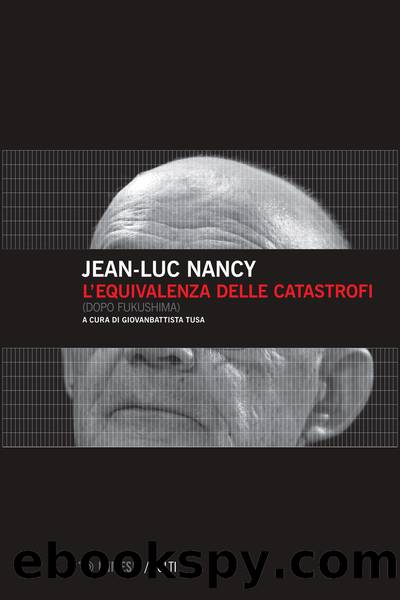 LâEquivalenza delle catastrofi (Mimesis) by Jean-Luc Nancy