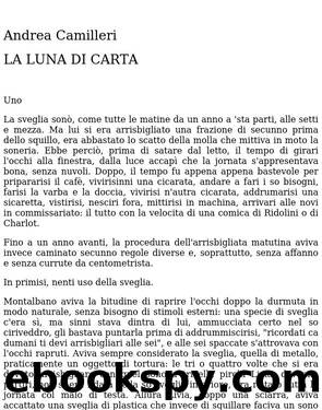 LA LUNA DI CARTA by Andrea Camilleri