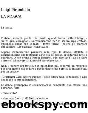 LA MOSCA by Luigi Pirandello