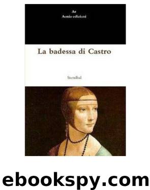 La Badessa di Castro by Stendhal