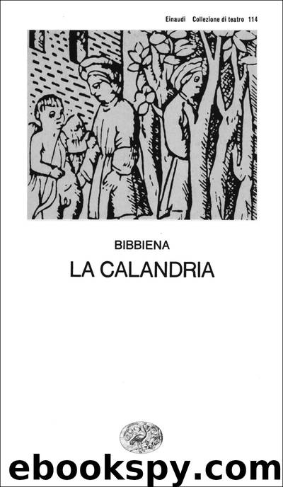 La Calandria by Bibbiena