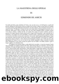 La Maestrina Degli Operai by Edmondo De Amicis