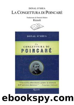 La congettura di Poincare' by Donal O'Shea