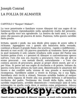 La follia di Almayer by Joseph Conrad