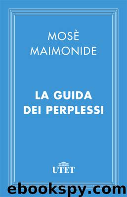 La guida dei perplessi by Mosè Maimonide