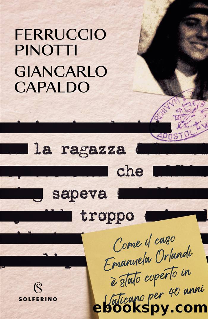 La ragazza che sapeva troppo by Ferruccio Pinotti Giancarlo Capaldo