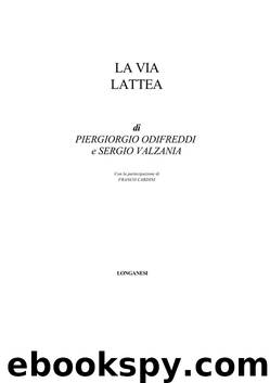 La via Lattea by Piergiorgio Odifreddi