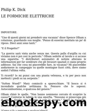 Le formiche elettriche by Philip K. Dick