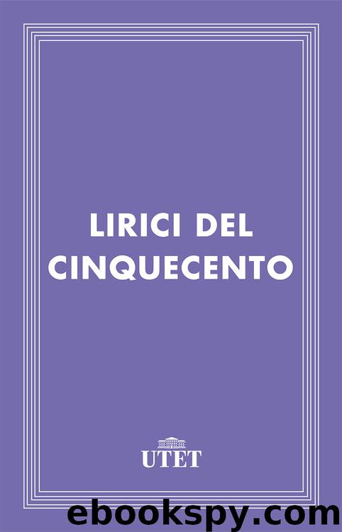 Lirici del Cinquecento by AA.VV