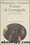 Manzoni Alessandro - 1816 - Il conte di Carmagnola by Manzoni Alessandro
